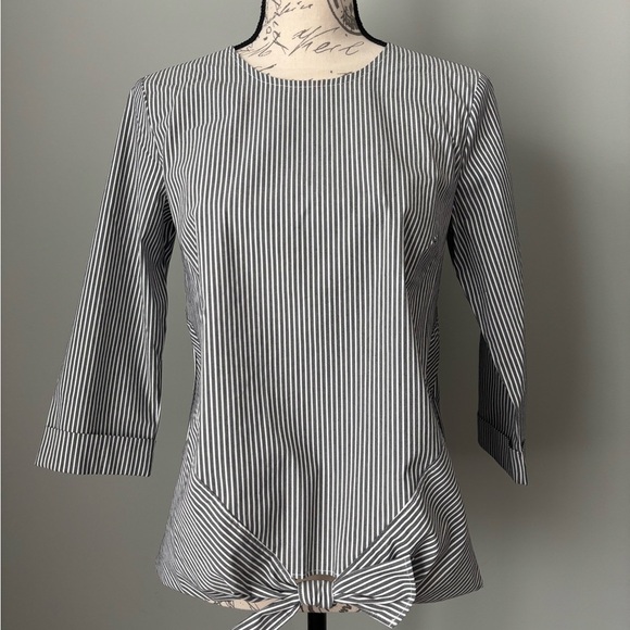J. Jill Tie Front Blouse, NWT! Women’s XS - Picture 1 of 7